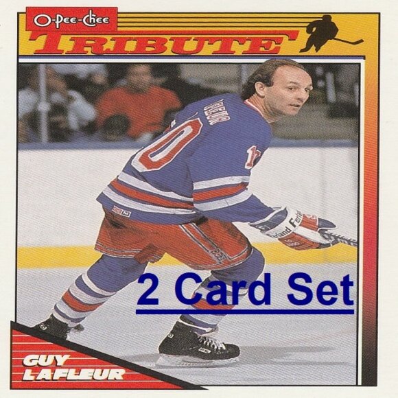 Guy LaFleur NYR Hockey Card Collection - Picture 1 of 3